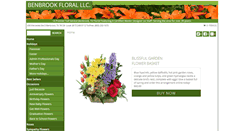 Desktop Screenshot of benbrookfloral.com